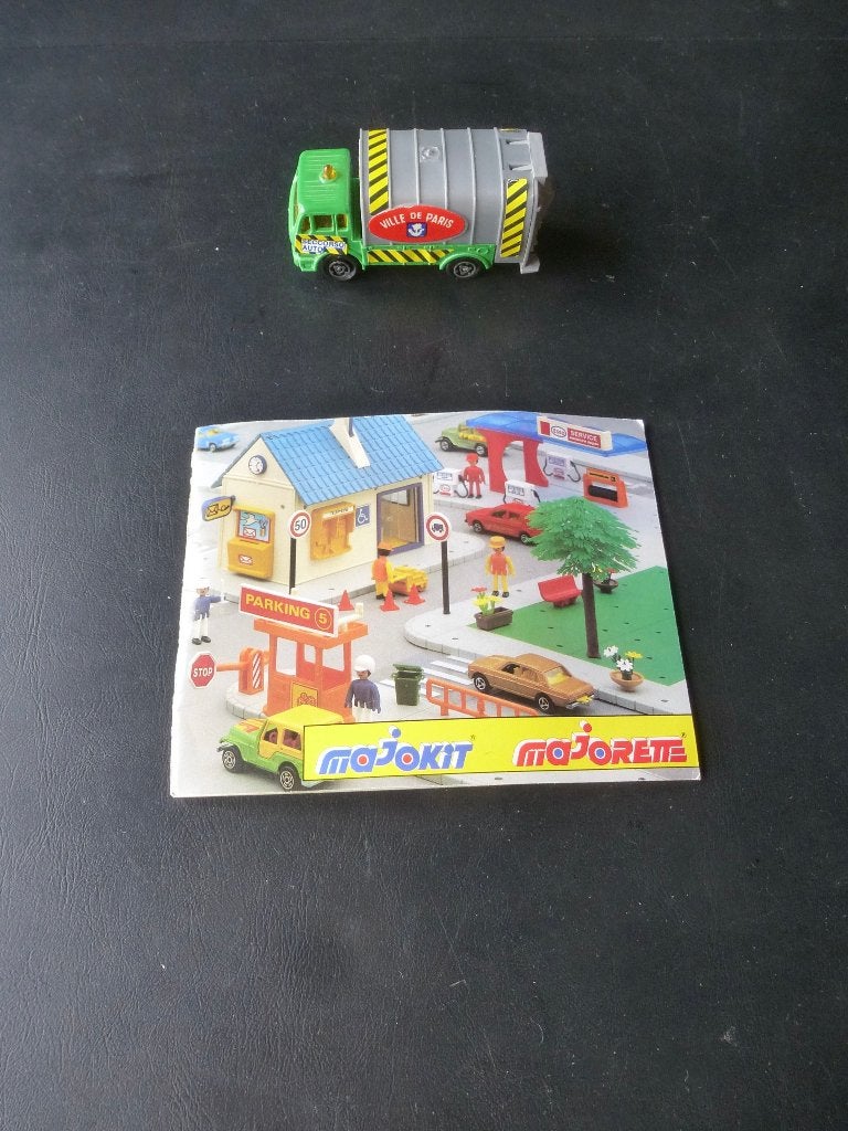 Majorette vuilniswagen, Ophalen of Verzenden, Zo goed als nieuw