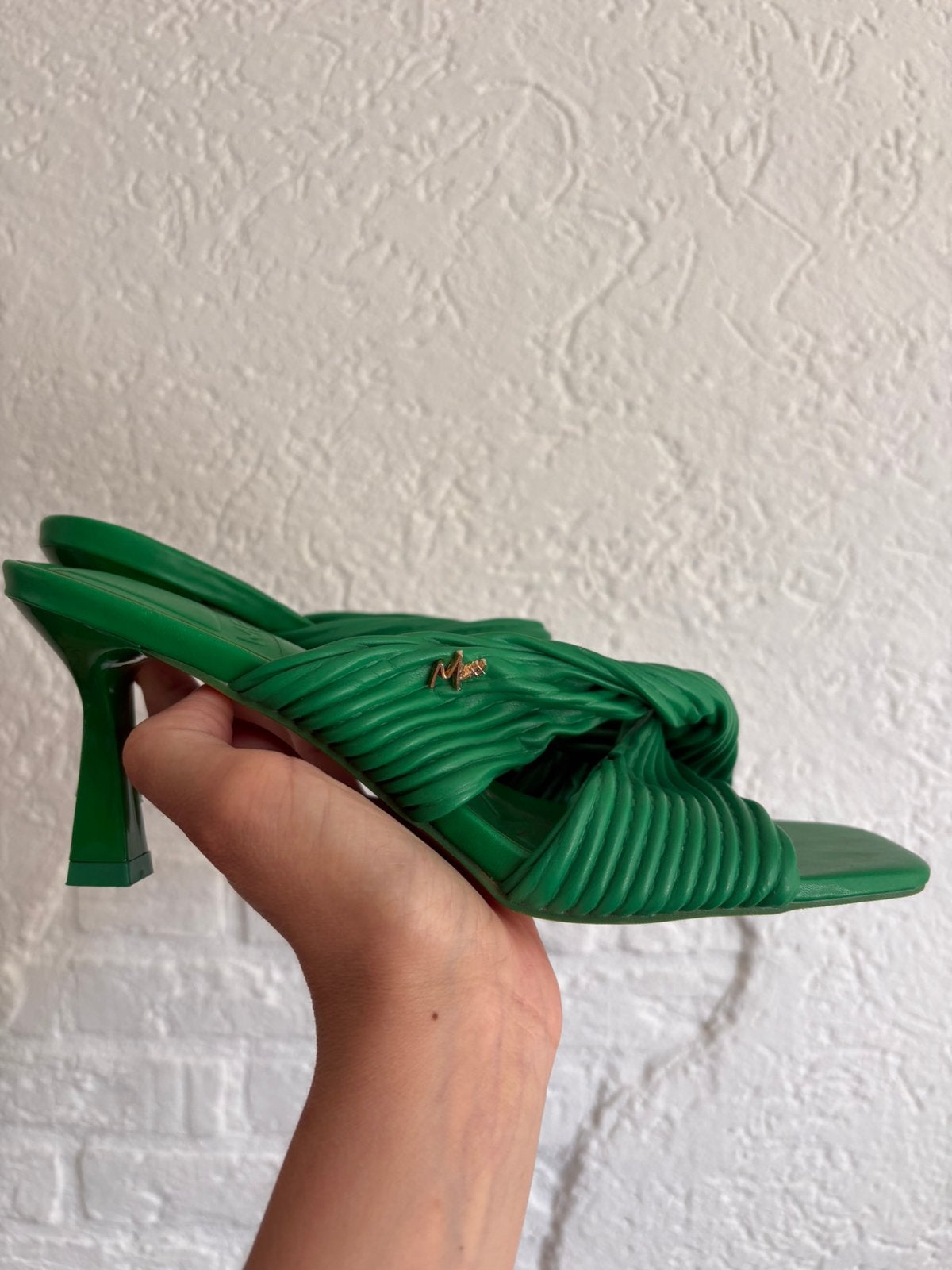 Mexx sandalen pumps groen 40, Zo goed als nieuw, Groen, Sandalen of Muiltjes, Ophalen of Verzenden