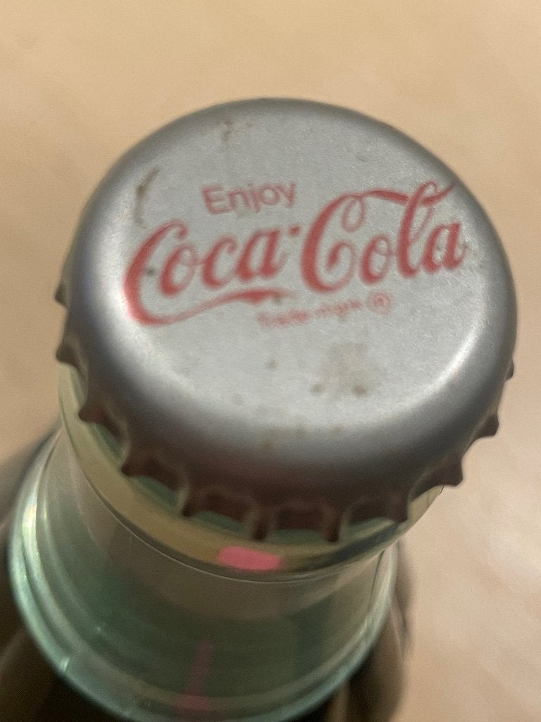 Coca-Cola fles radio (1985) - Kraakt, geen ontvangst, Ophalen of Verzenden, Gebruikt, Gebruiksvoorwerp