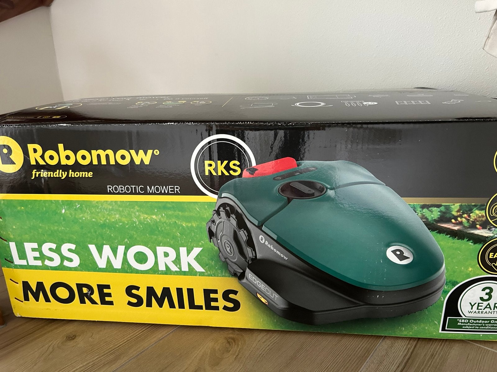 Robomow Grasmaairobot RKS 1500, Tuin en Terras, Robotmaaiers, Ophalen of Verzenden, Nieuw, Minder dan 20 cm, Bestuurbaar via app