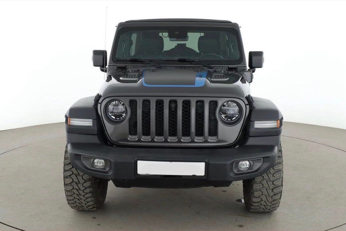 Jeep Wrangler JL Grill Origineel Grijs Rubicon Sahara, Ophalen, Gebruikt, Jeep