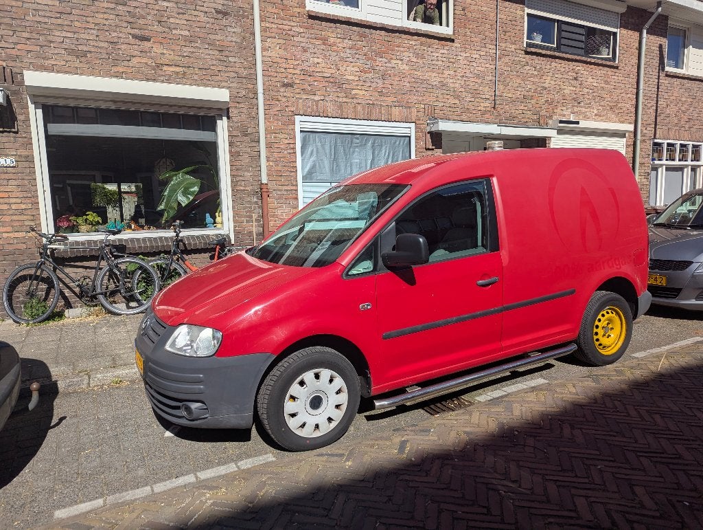 Volkswagen Caddy 2.0 LPG 80KW Bestel 2008, Auto's, Bestelauto's, Voorwielaandrijving, Stof, Sound system, 1984 cc