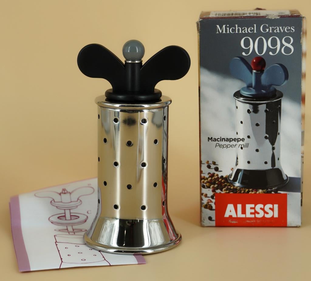 Alessi Michael Graves RVS Pepermolen (9098), Huis en Inrichting, Keuken | Keukenbenodigdheden, Overige typen, ., Ophalen of Verzenden