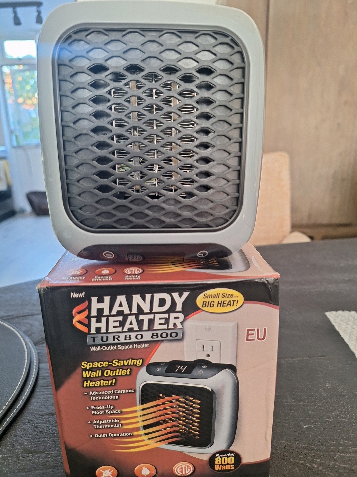 Heater Turbo 800 – nieuw in originele verpakking, Huis en Inrichting, Ophalen of Verzenden, Nieuw, Elektrisch, Overige soorten