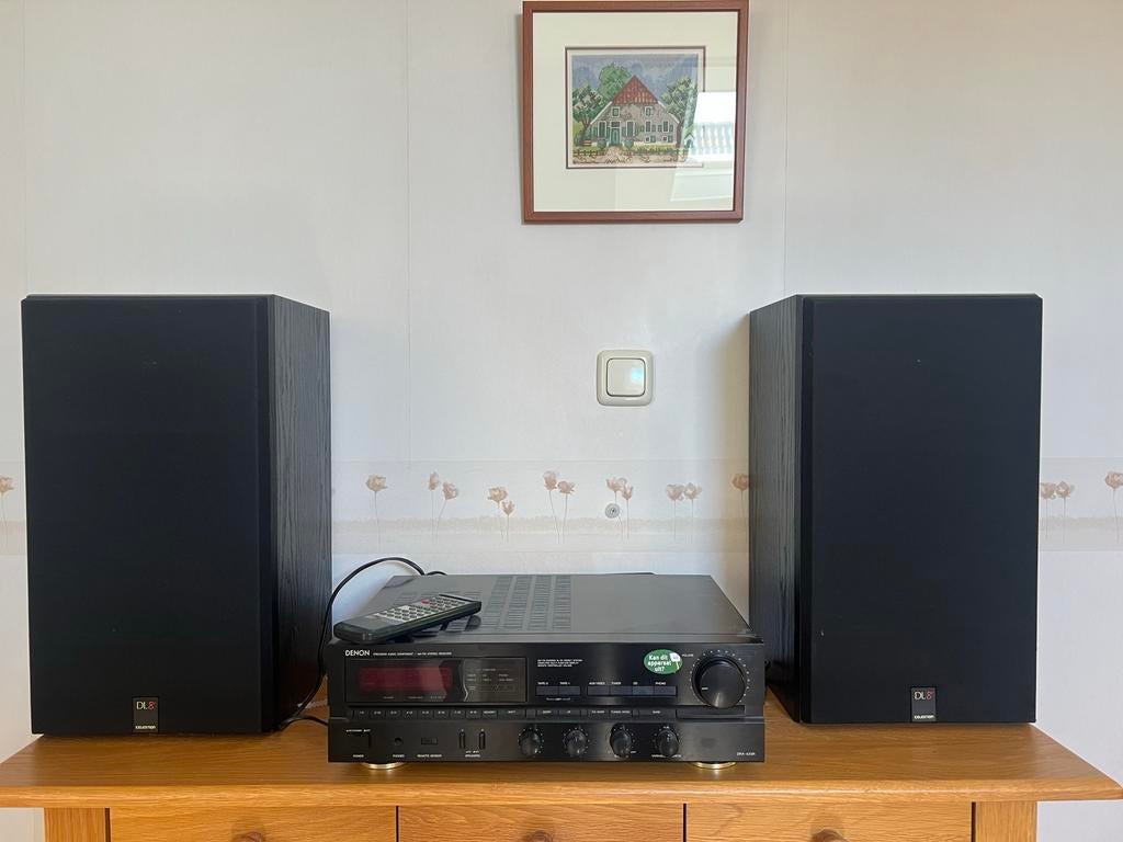Denon AM-FM receiver 425R met 2 Celestion DL8 Series Two, Ophalen, Gebruikt, Speakers, Overige merken