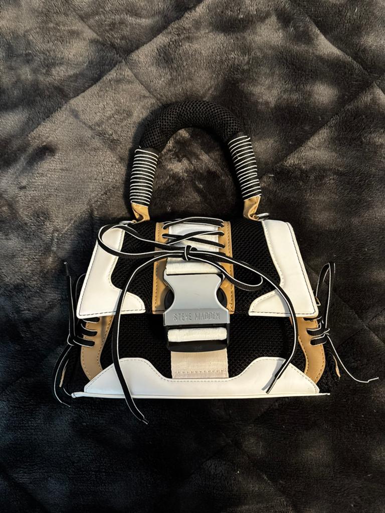 Steve Madden tas, Sieraden, Tassen en Uiterlijk, Tassen | Damestassen, Ophalen of Verzenden, Zo goed als nieuw, Beige, Handtas