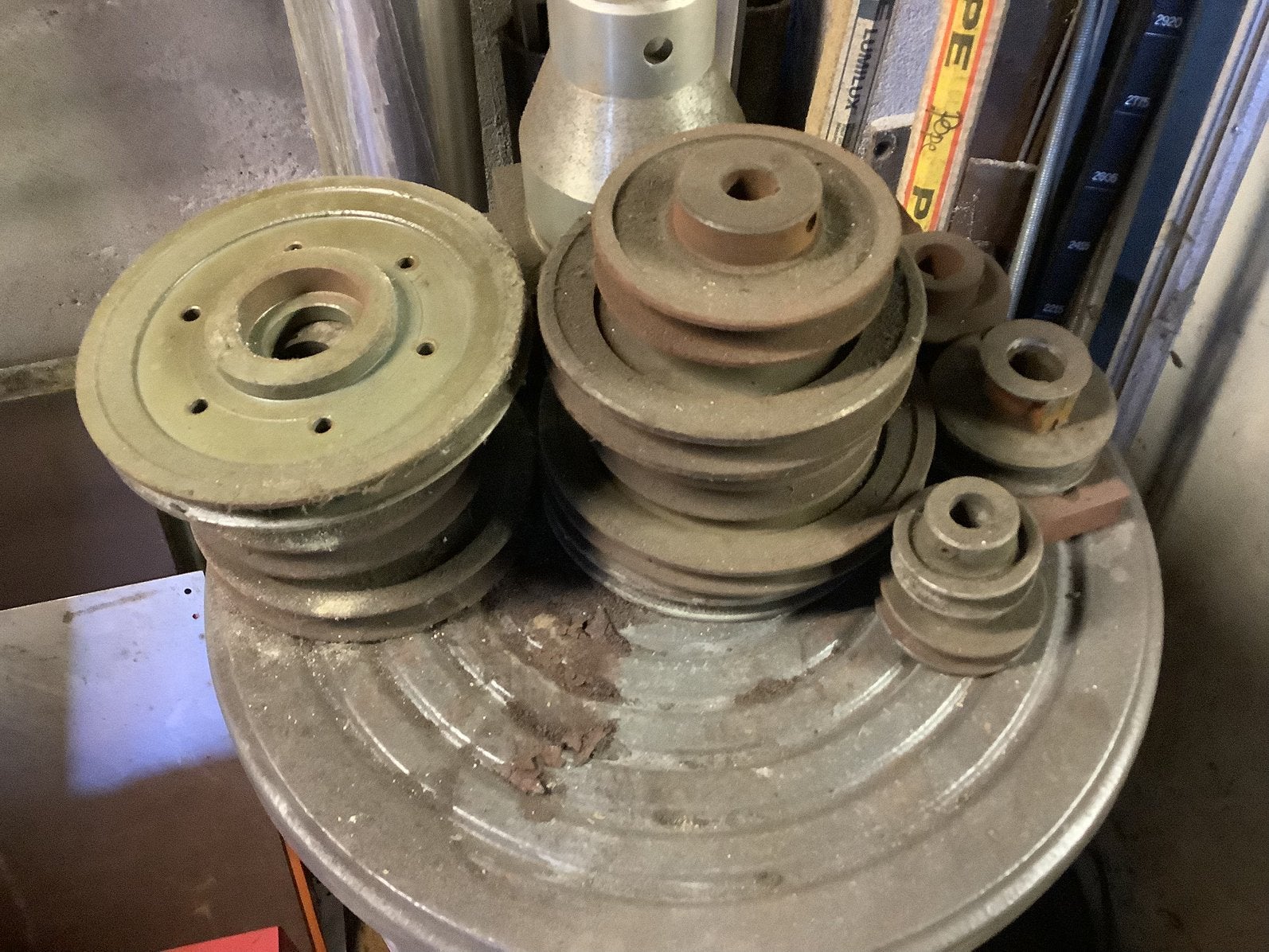 Diverse pulleys/ poelies, Ophalen, Gebruikt