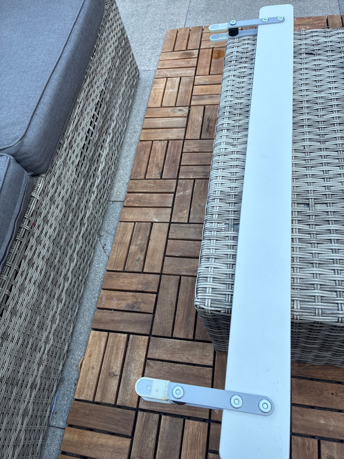 IKEA bedrekje, Ophalen, Gebruikt, Eenpersoons, Wit
