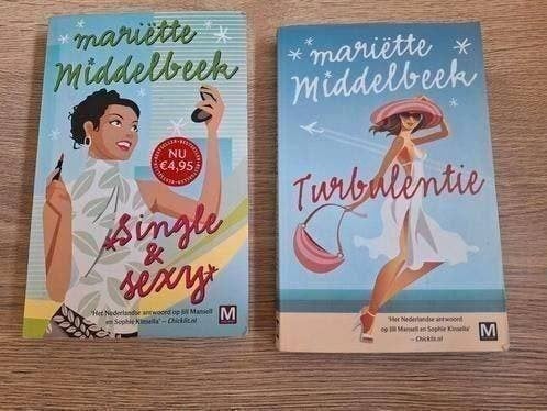 Mariëtte Middelbeek - Single & Sexy en Turbulentie, Ophalen of Verzenden, Gelezen, Mariëtte Middelbeek