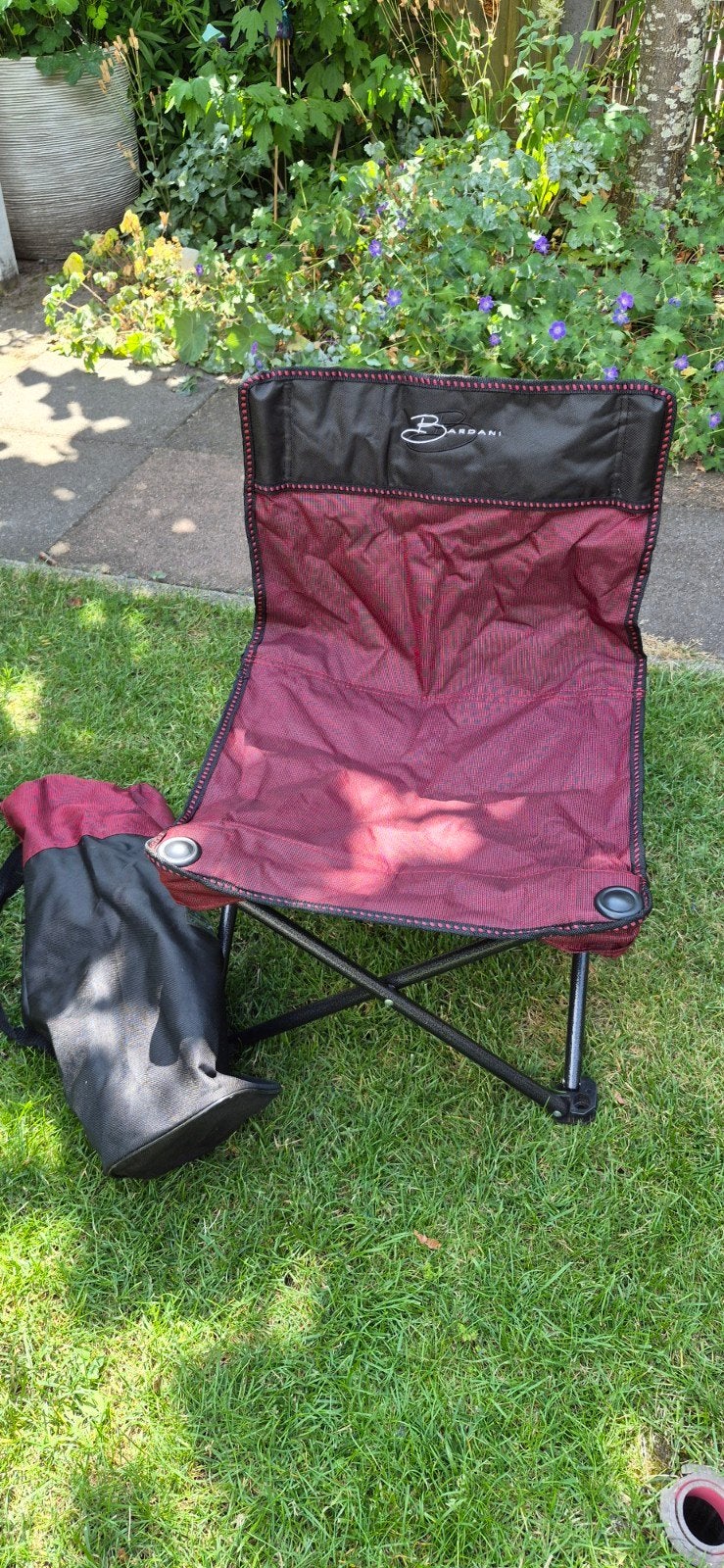 2 Bardani campingstoelen, Ophalen, Campingstoel