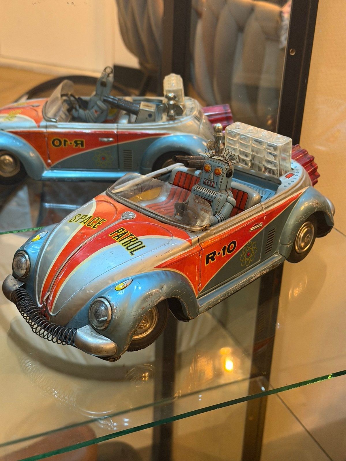Nomura R-10 Space Patrol volkswagen Kever, Antiek en Kunst, Ophalen of Verzenden