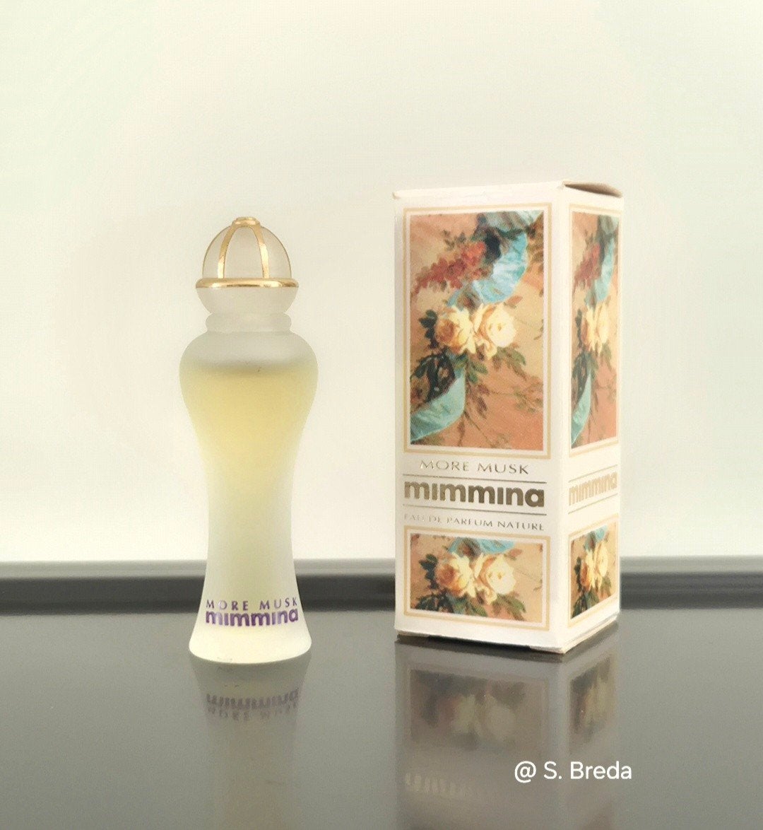 Mimmina - more Musk - miniatuur met doosje, Ophalen of Verzenden, Zo goed als nieuw, Miniatuur, Gevuld
