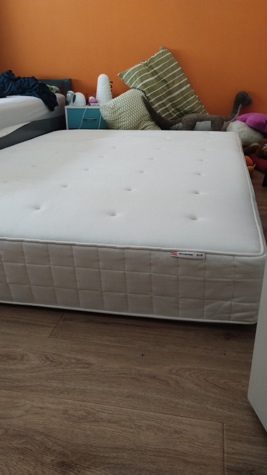 Matras IKEA Hyllestad hard 140x200, Huis en Inrichting, Slaapkamer | Matrassen en Bedbodems, Ophalen, Gebruikt, Tweepersoons, 140 cm