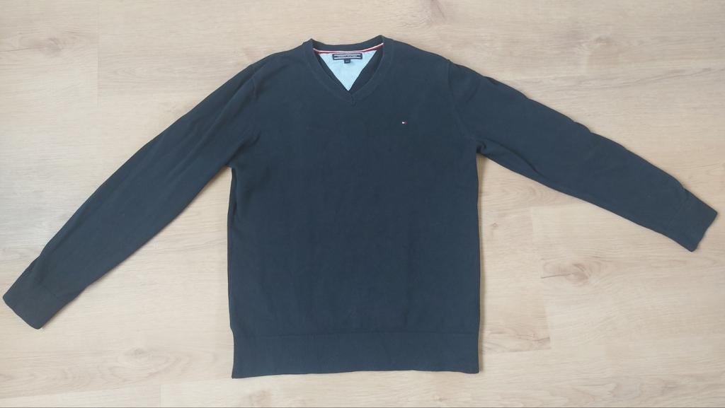Tommy hilfiger v-hals trui maat 152, Kinderen en Baby's, Kinderkleding | Maat 152, Gebruikt, Trui of Vest, Ophalen of Verzenden