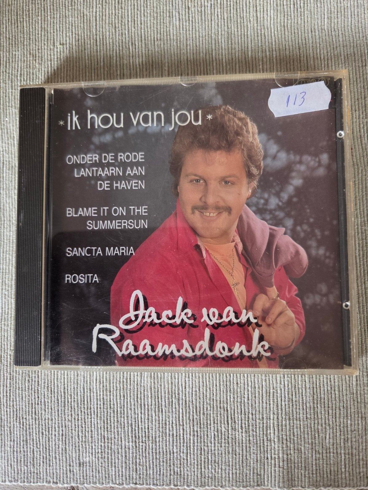 Jack van Raamsdonk - Ik hou van jou CD, Ophalen of Verzenden, Gebruikt, Schlager, Album