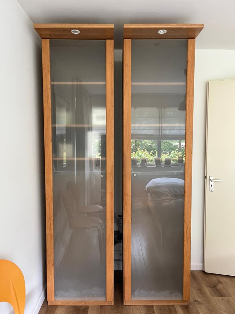 2 Kledingkasten Pax, Ophalen, Gebruikt, 200 cm of meer, 50 tot 100 cm