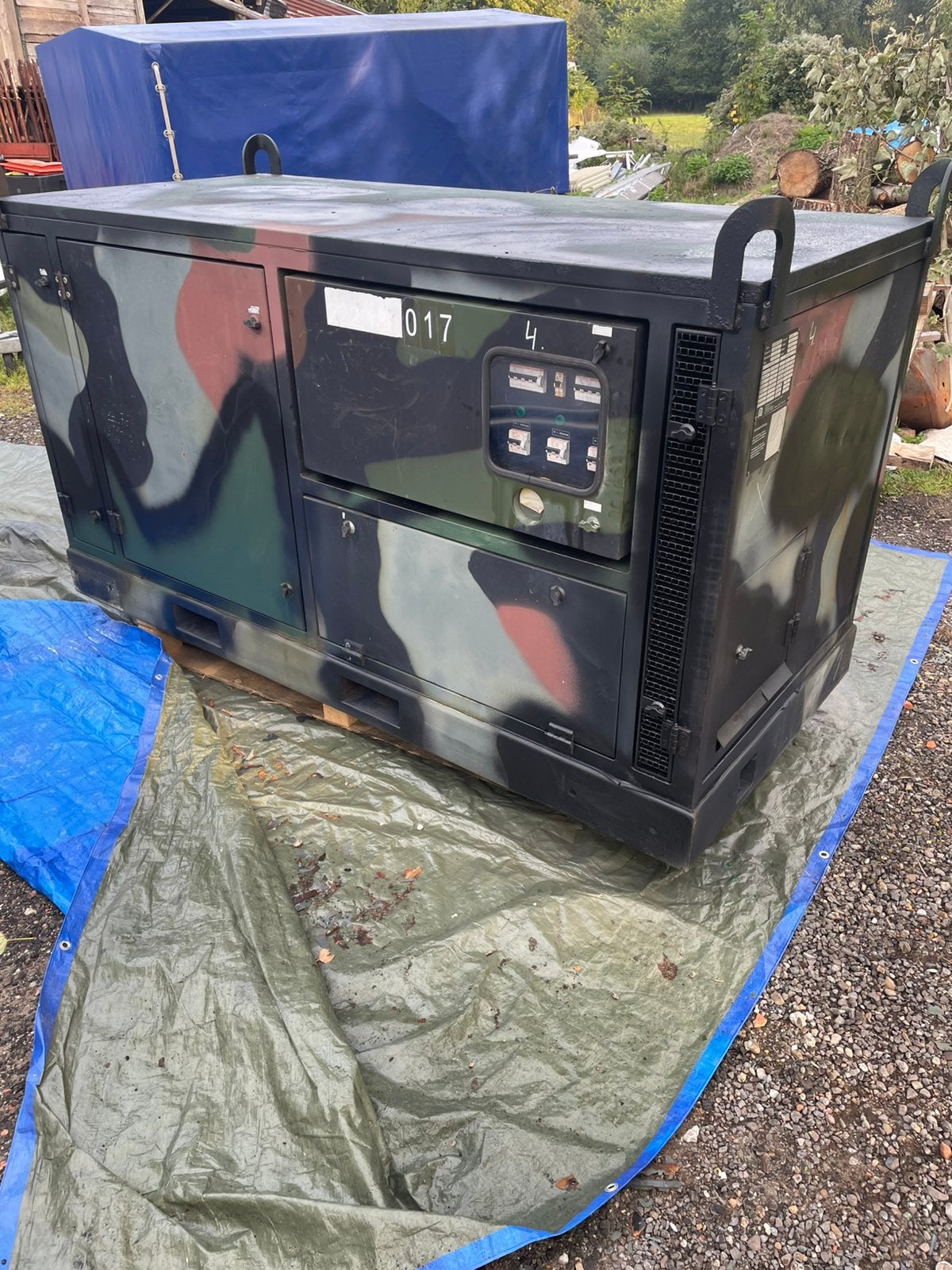 22.5kva diesel aggregaat silent, Ophalen, Gebruikt