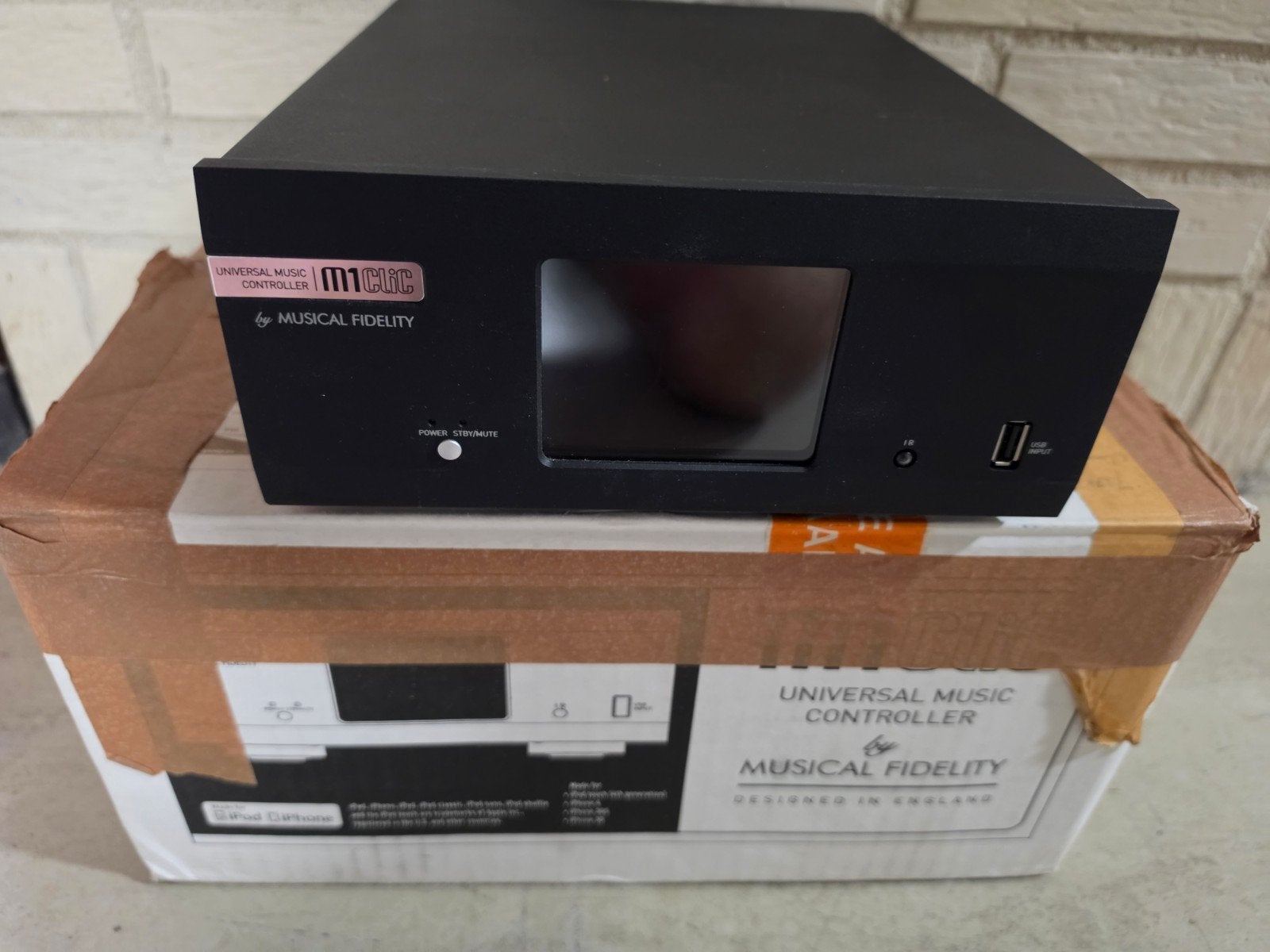 Musical Fidelity M1 Clic DAC en Streamer - Compleet in OVP, Ophalen of Verzenden, Zo goed als nieuw, Overige merken, Losse componenten