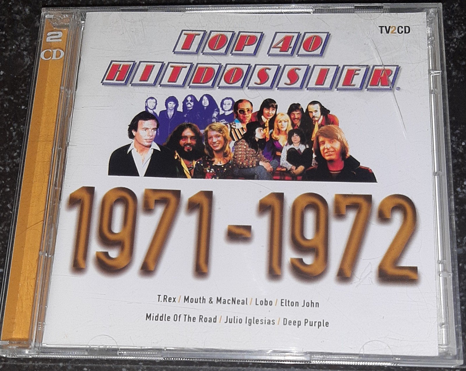 Top 40 hitdossier 1971-1972 2cd, Ophalen of Verzenden, Zo goed als nieuw, Pop