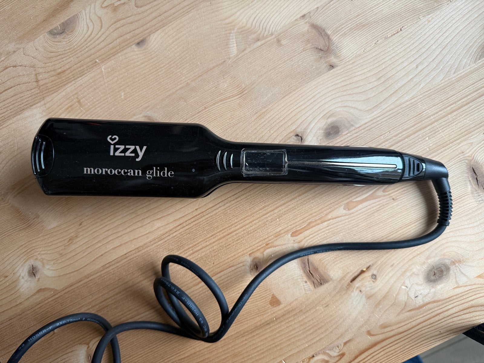 Izzy Moroccan stijltang, Ophalen of Verzenden, Zo goed als nieuw, Krultang of Stijltang