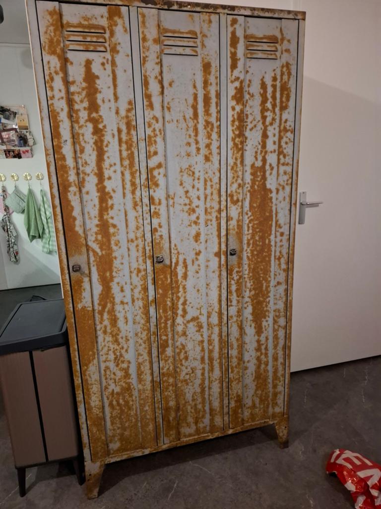 Unieke industriële kast, Ophalen, Gebruikt