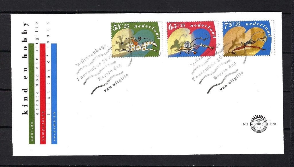 FDC NVPH E278 onbeschreven, Ophalen of Verzenden, Onbeschreven, Nederland