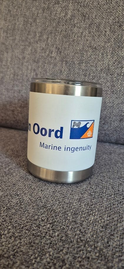 Koffie Beker Van De Boreas Van Oord, Ophalen of Verzenden, Nieuw, Motorboot of Zeilboot, Gebruiksvoorwerp