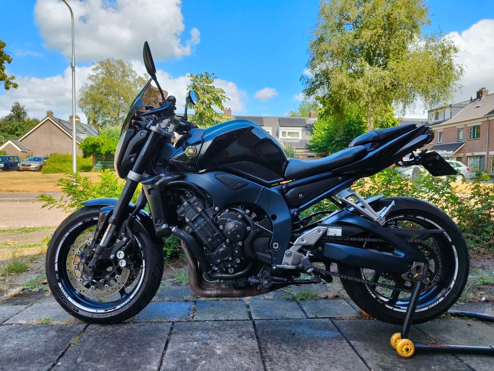 Yamaha FZ1 N | Zwart/blauw | 2006 | Goed onderhouden, Sportuitlaat, Occasion, 4 cilinders, Motorrijbewijs A