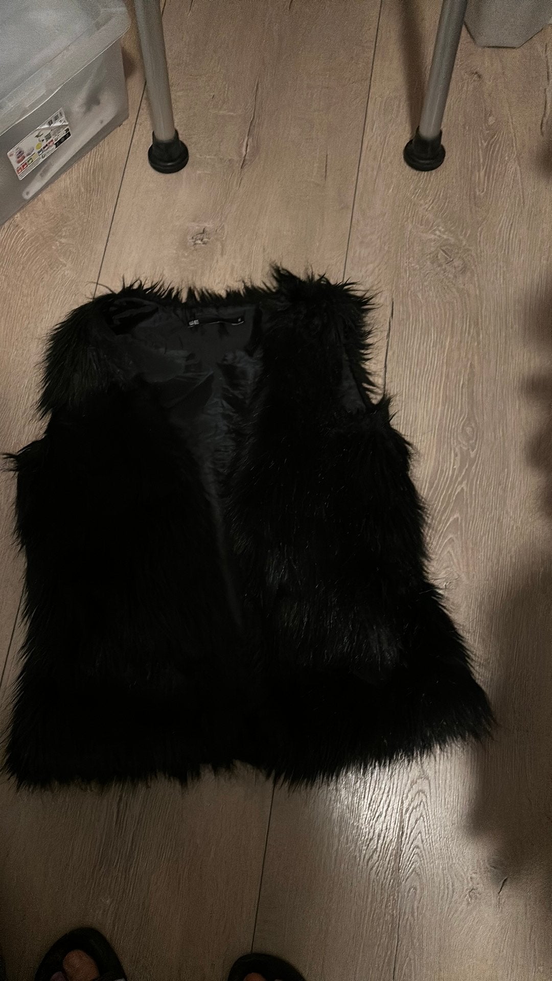 Dames bont vest M  van WE, Ophalen of Verzenden, Zo goed als nieuw, Maat 38/40 (M), Zwart