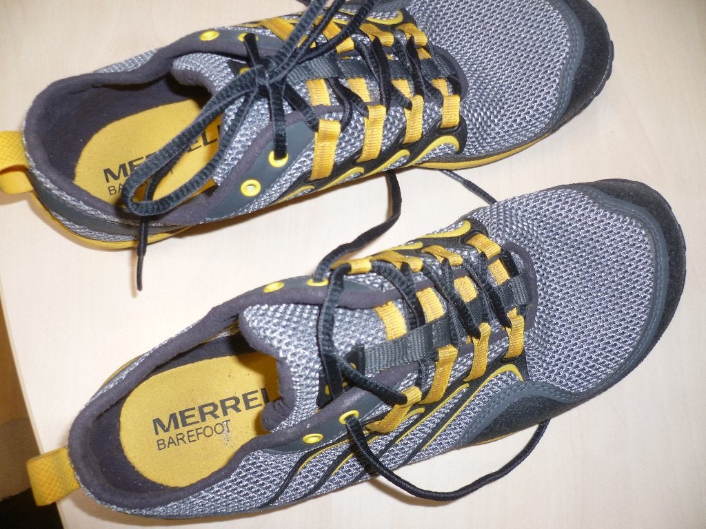 Merrell Vibram loopschoen maat 42, Ophalen of Verzenden, Zo goed als nieuw, Zwart, Wandelschoenen of Bergschoenen