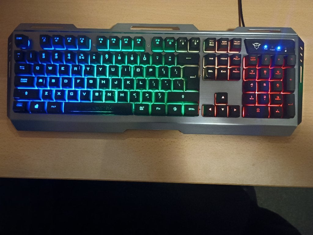 Trust GXT 853 Gaming Toetsenbord, Ophalen of Verzenden, Zo goed als nieuw, Trust, Qwerty