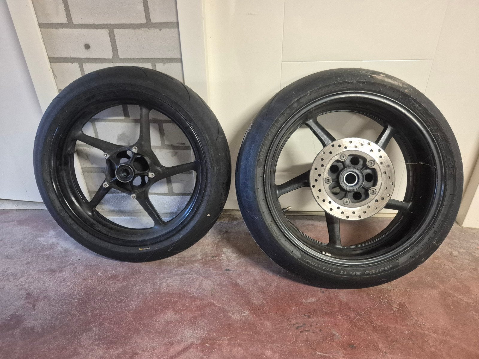 Yamaha R1 2004 (RN12 / 5VY) originele velgenset, Ophalen, Gebruikt