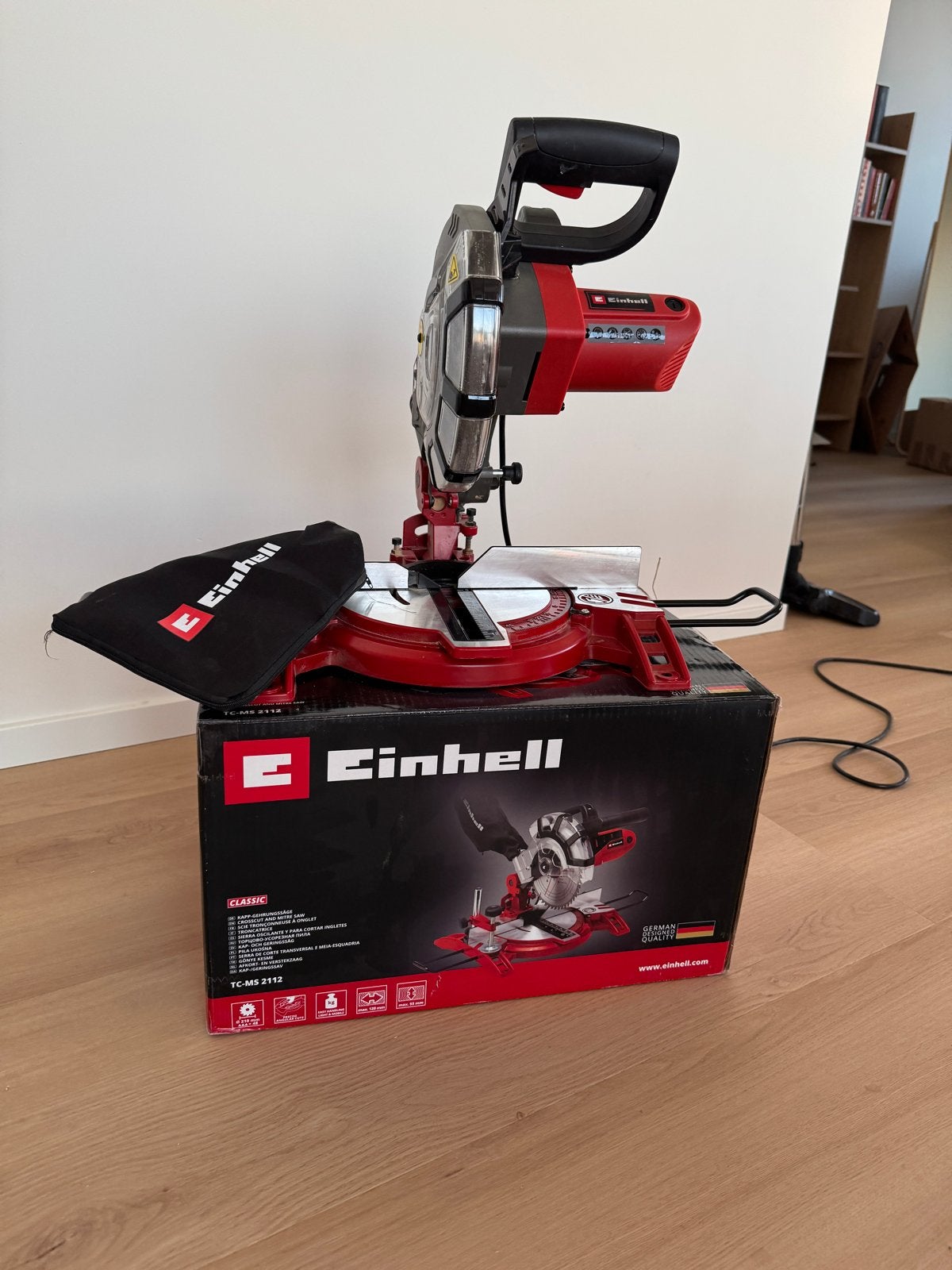 Einhell TC-MS 2112 Afkortzaag - Nieuw!, Ophalen, Nieuw, Afkortzaag, 30 tot 70 mm
