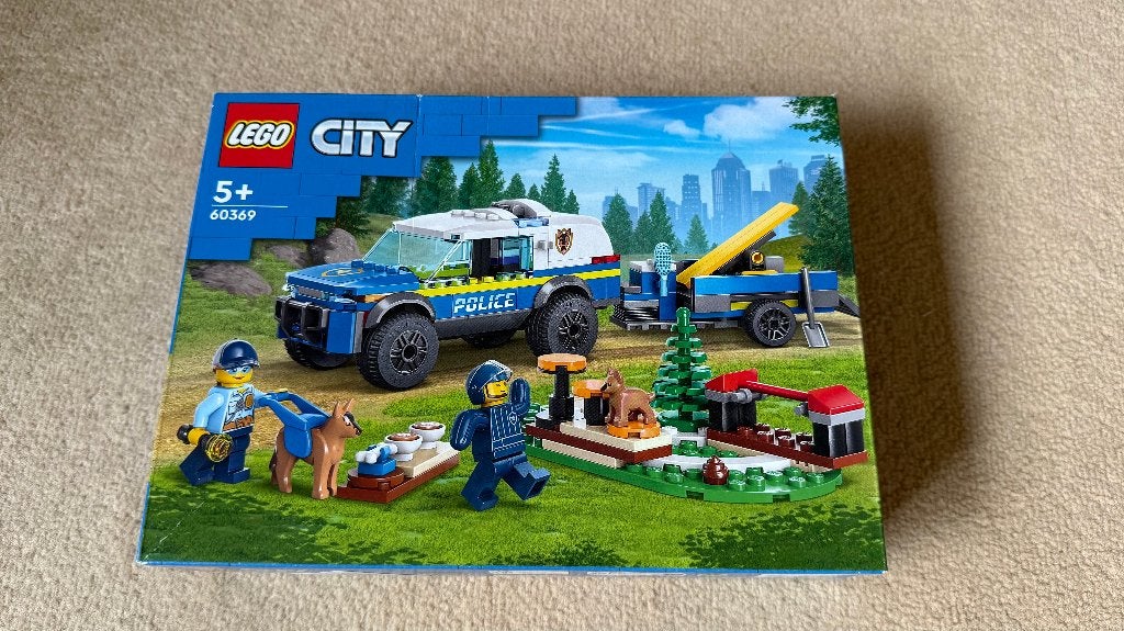 LEGO Mobiele training voor politiehonden (60369), City, Inclusief accessoires, Lego, Nieuw