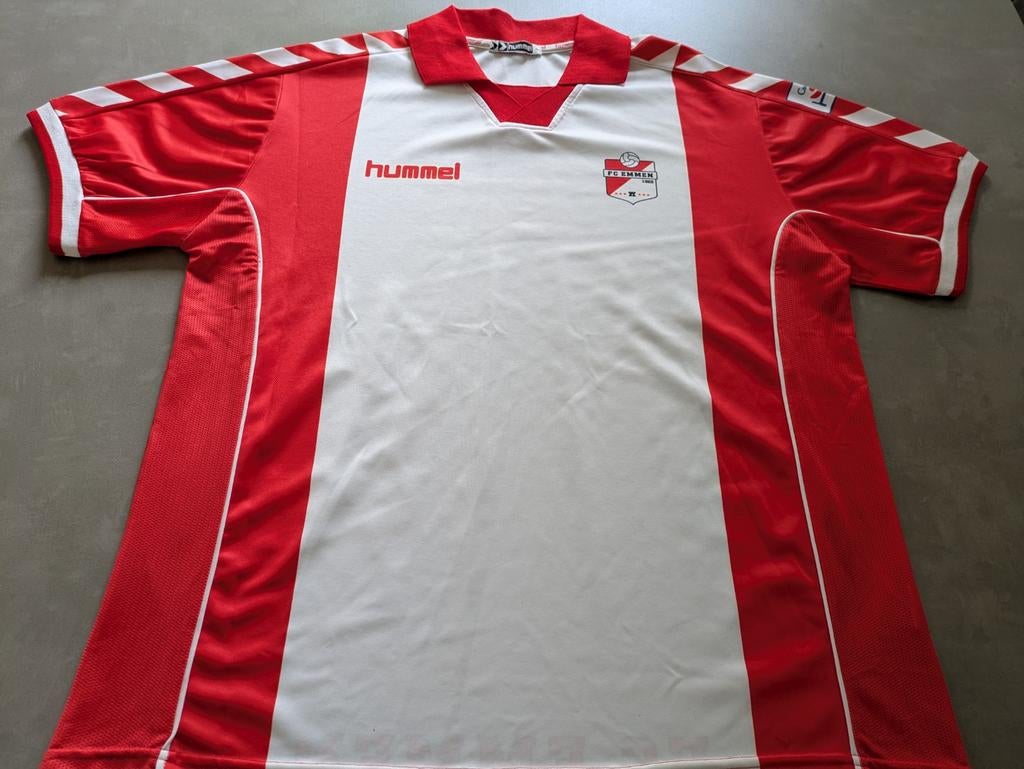 Voetbalshirt FC Emmen vintage shirt 2005 verzamelen, Sport en Fitness, Voetbal, Maat XL, Ophalen of Verzenden, Zo goed als nieuw