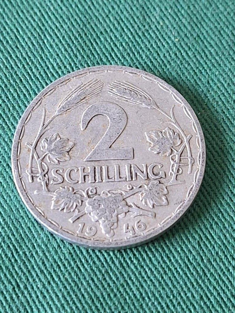 munt Oostenrijk 2 schilling 1946, Ophalen of Verzenden, Oostenrijk, Losse munt
