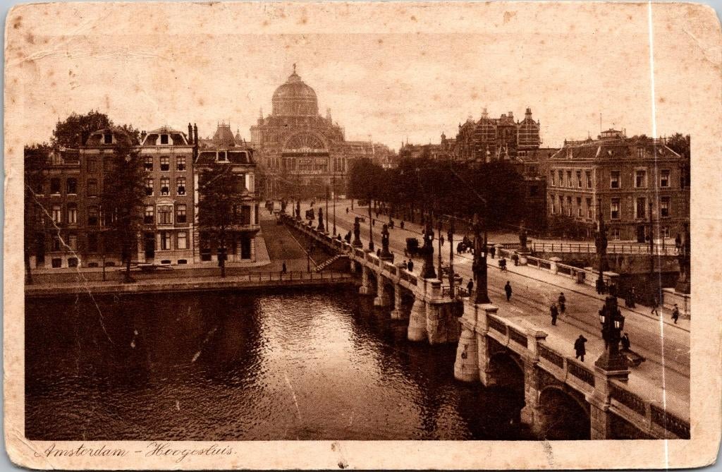 Amsterdam - Hoogesluis (1926), Verzenden, 1920 tot 1940, Gelopen, Noord-Holland