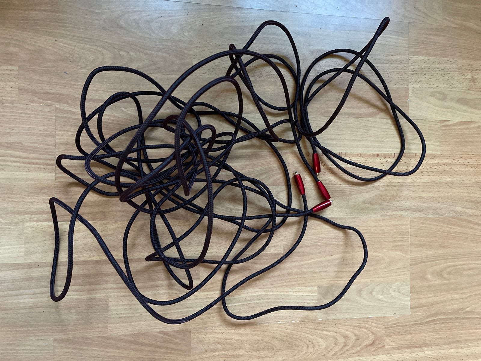 AudioQuest Red River interlink kabel - 7m, Ophalen of Verzenden, Zo goed als nieuw, 5 tot 10 meter, Interlink-kabel