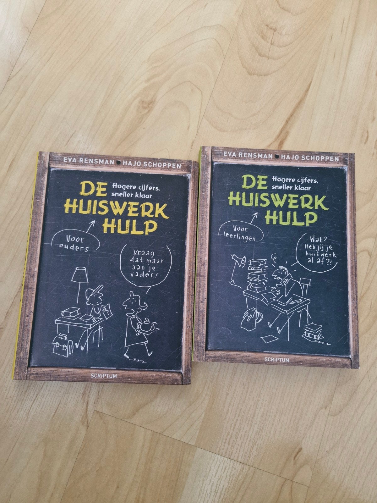 De Huiswerkhulp: Voor Ouders en Leerlingen (2 boeken), Eva Rensman, Hajo Schoppen, Ophalen of Verzenden, Zo goed als nieuw, Gamma