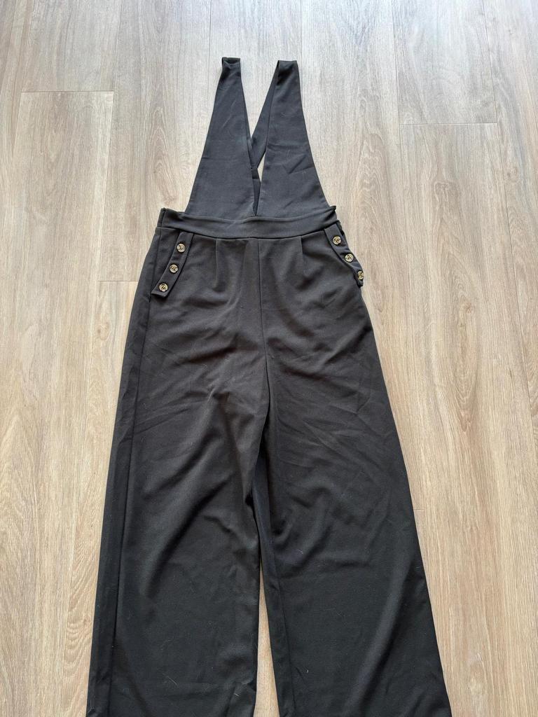 Leuke tuinbroek in goede staat, maat 164/size 14, Ophalen of Verzenden, Zo goed als nieuw, Meisje, Broek