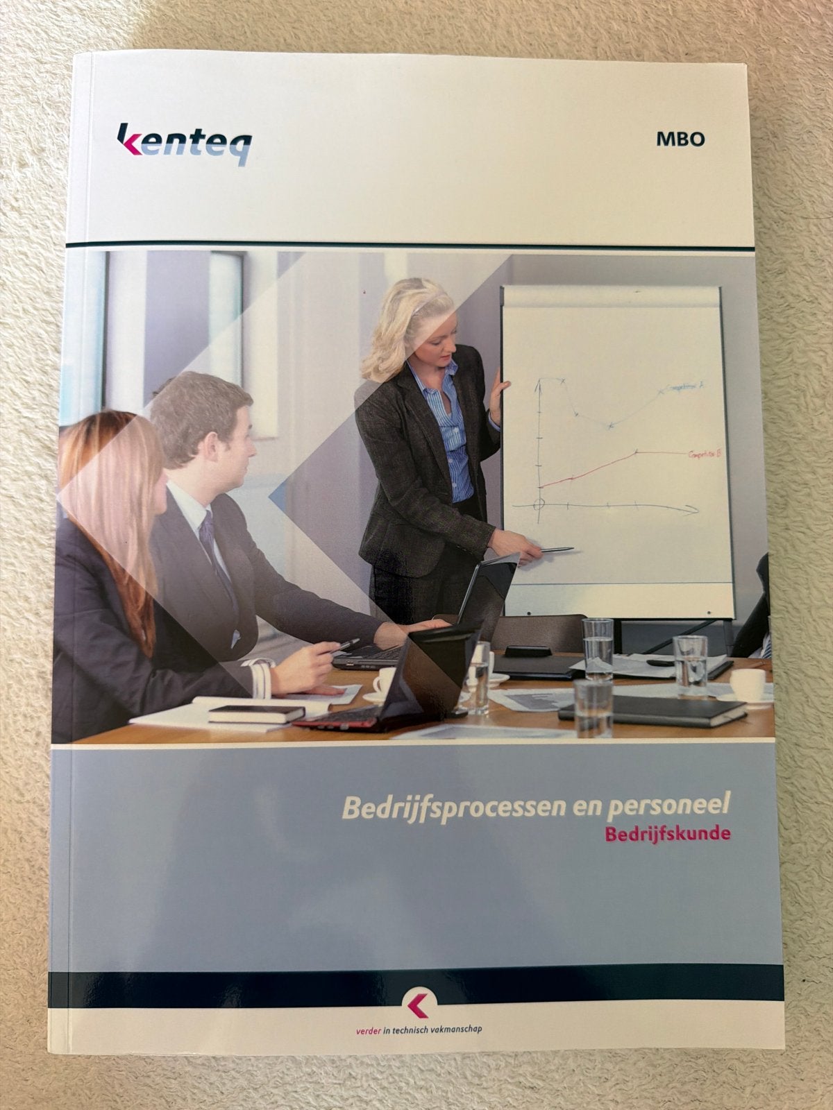 Bedrijfsprocessen en personeel - Bedrijfskunde MBO, Ophalen of Verzenden, Gamma, Zo goed als nieuw, MBO