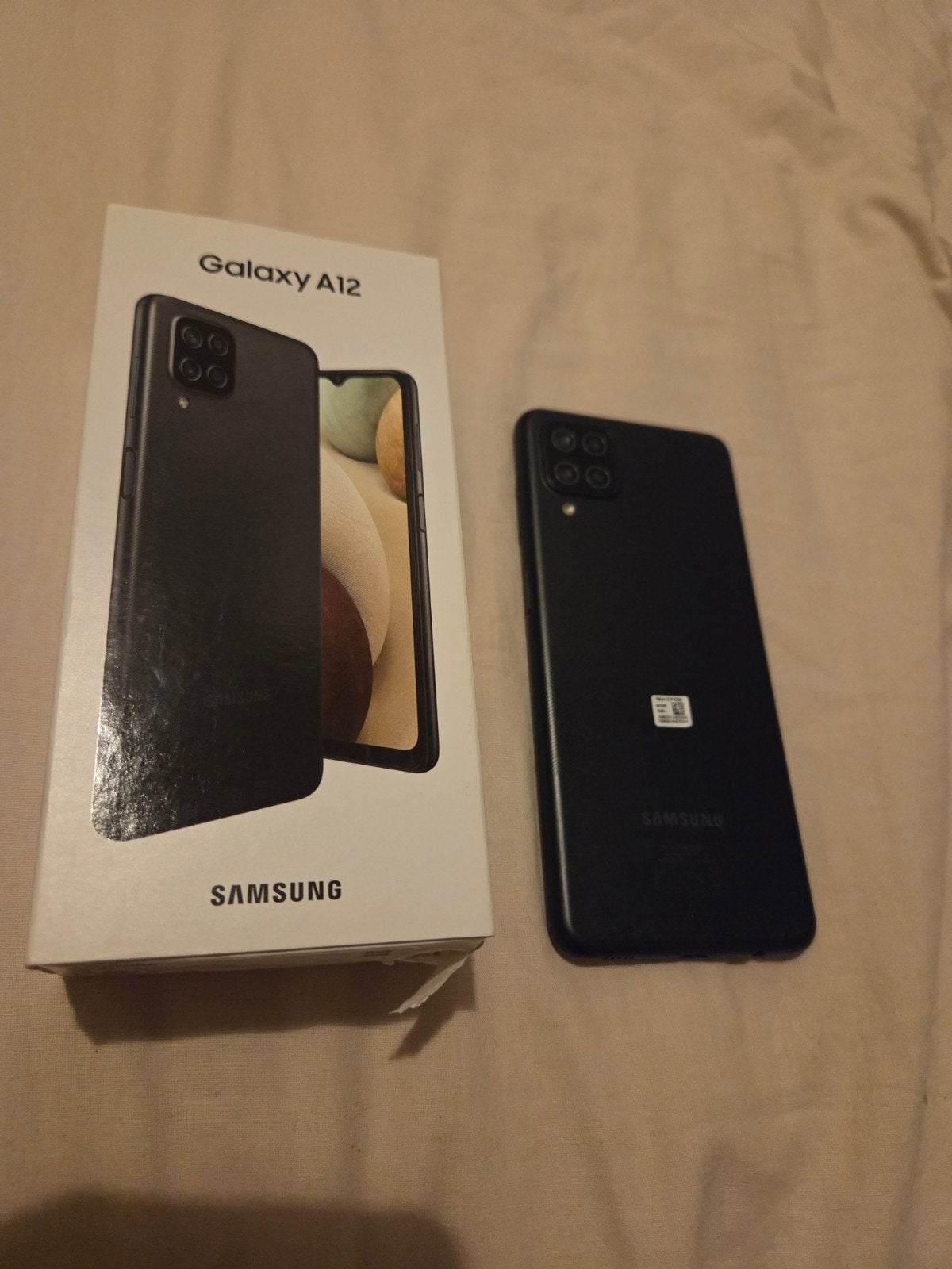 Samsung Galaxy A12  (met originele doos), Overige modellen, Ophalen of Verzenden, Zo goed als nieuw, Zonder simlock