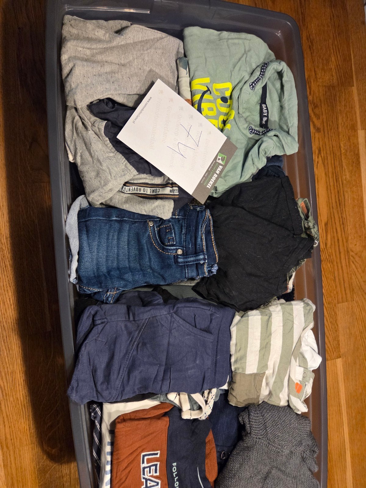 Diverse jongens kleding maat 74  ca. 48 stuks, Ophalen
