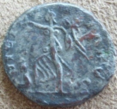 Romeinen: denarius Victorinus (AD 268-270), Postzegels en Munten, Munten | Europa | Niet-Euromunten, Verzenden, Overige landen