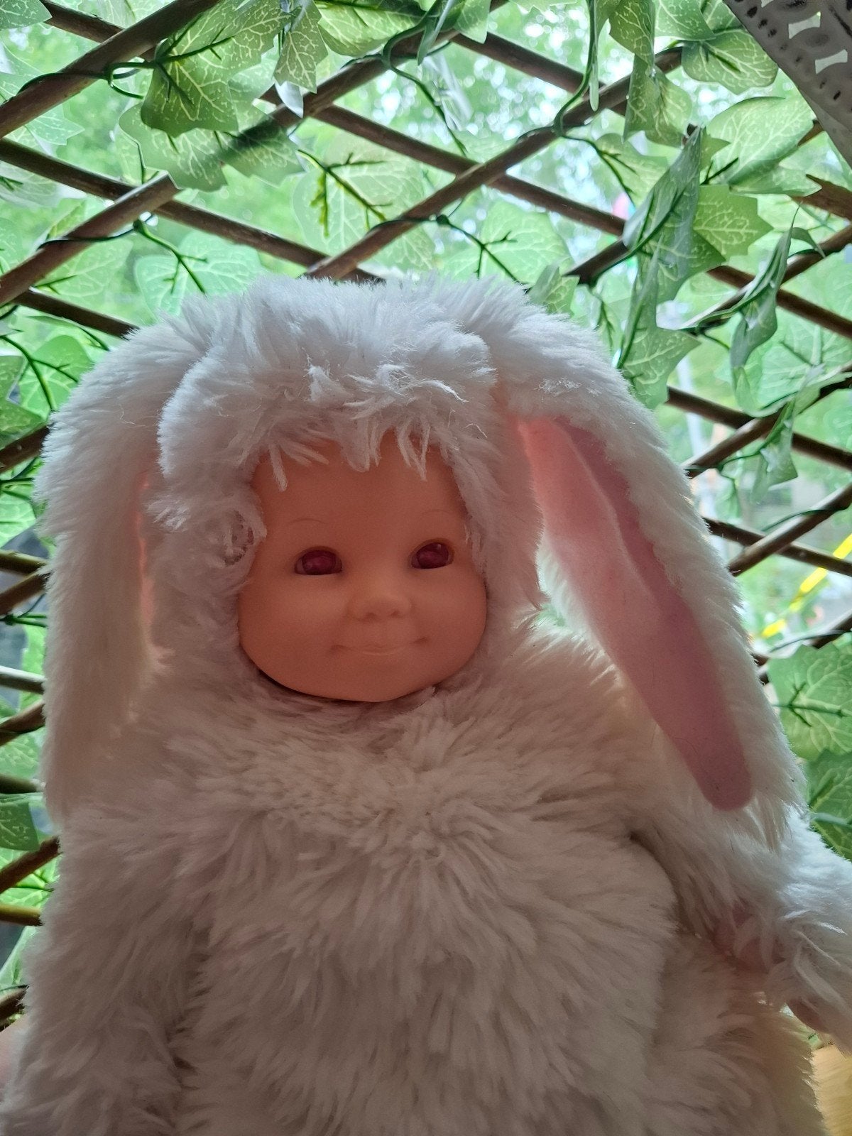 Anne Geddes Baby Konijn - Groot Formaat Knuffelpop, Ophalen of Verzenden, Babypop