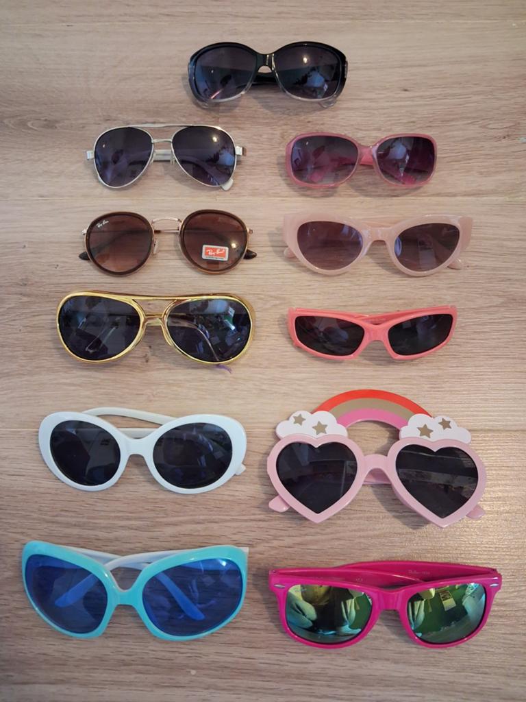 Meisjes zonnebril, Ophalen of Verzenden, Zo goed als nieuw, Roze, Overige merken