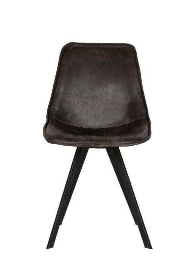 Woood Swen eetkamerstoelen - set van 4, Ophalen, Gebruikt, Grijs, Vier