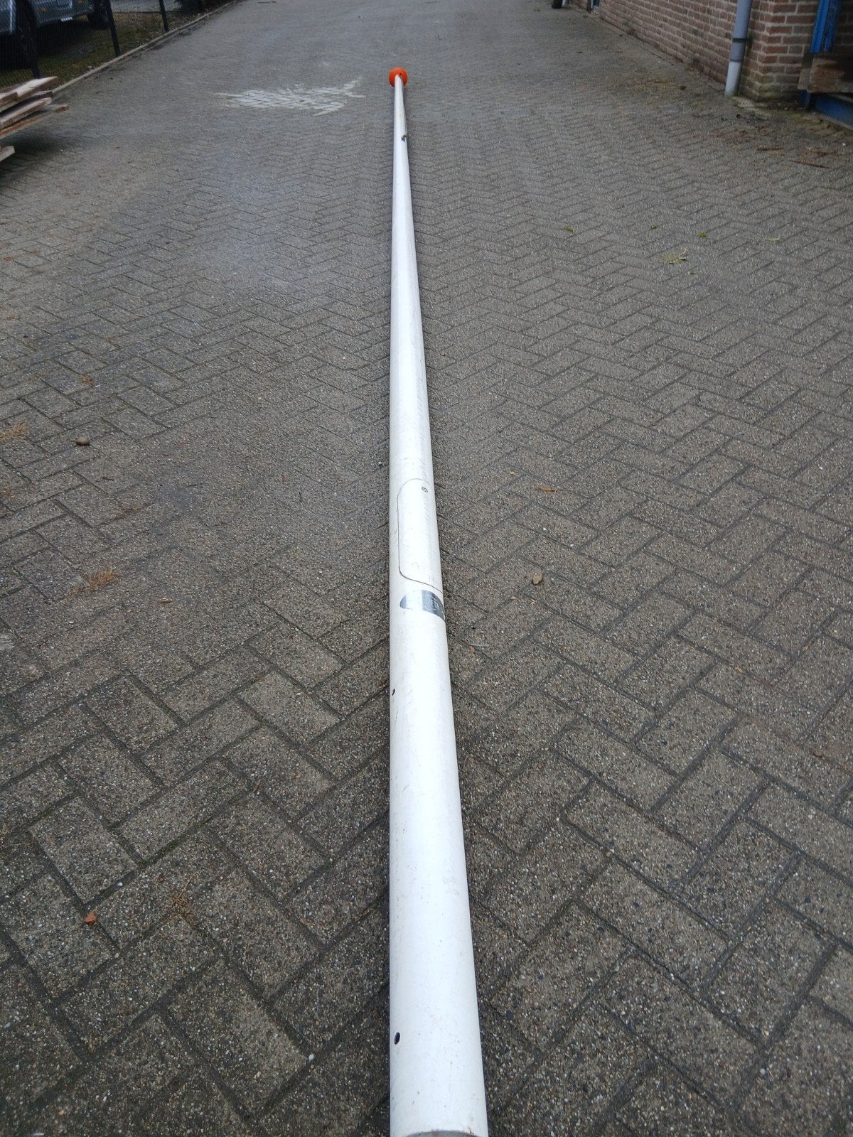 Vlaggenmast, Ophalen, Gebruikt
