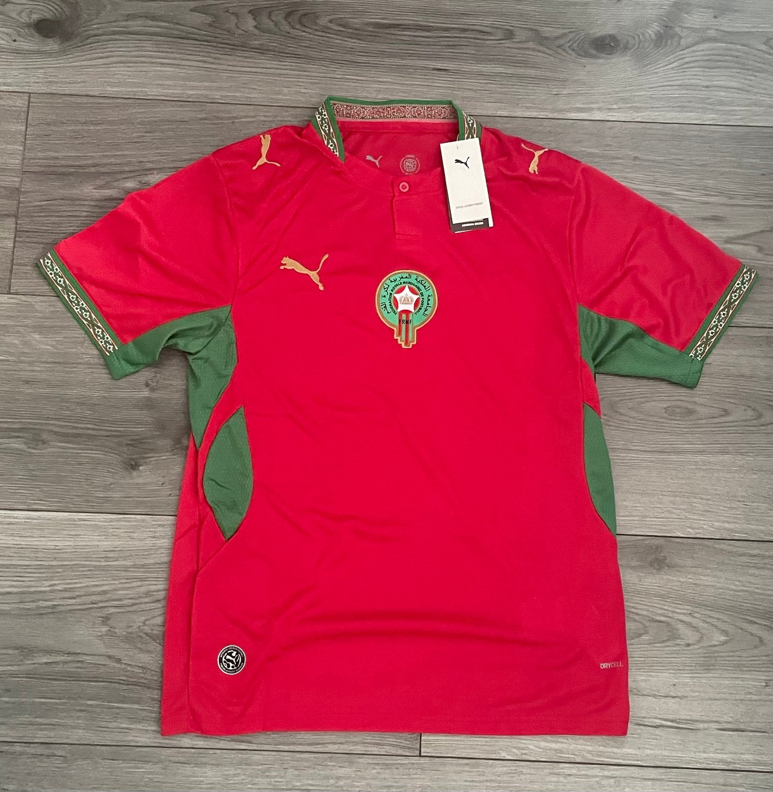 Marokko elftal shirt alle maten, Maat XL, Ophalen of Verzenden, Zo goed als nieuw, Shirt