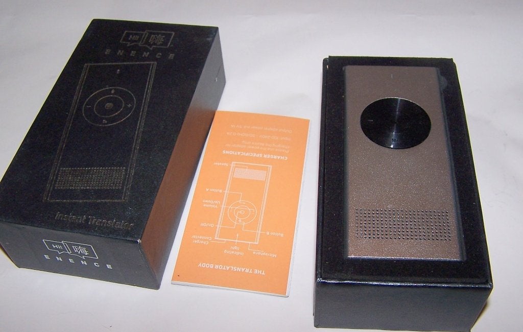 Enence Instant translator (vertaler). Splinternieuw in doos., Ophalen of Verzenden, Audio en Video